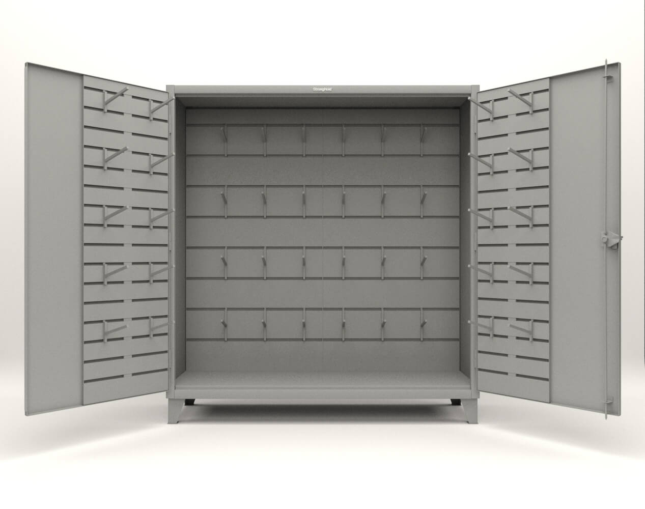 Extreme Duty 12 GA Rigging Cabinet with Hooks - 72 In. W x 24 In. D x 78 In. H