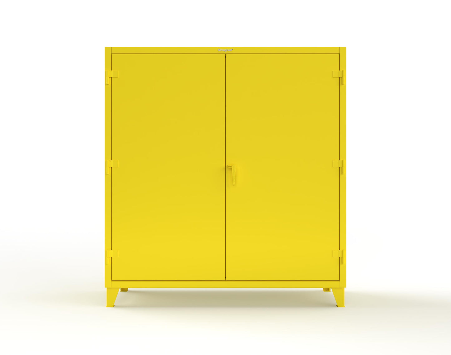Extreme Duty 12 GA Janitorial Cabinet with 4 Shelves - 72 In. W x 24 In. D x 78 In. H - 66-BC-244-1021
