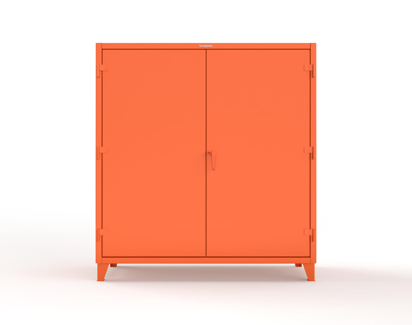 Extreme Duty 12 GA Janitorial Cabinet with 4 Shelves - 72 In. W x 24 In. D x 78 In. H - 66-BC-244-2009