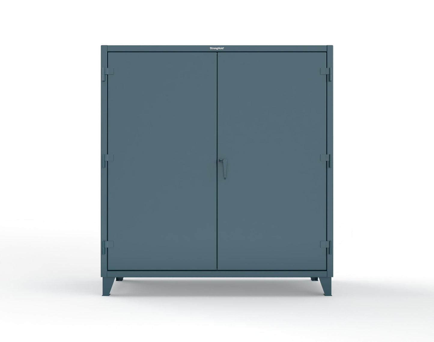 Extreme Duty 12 GA Janitorial Cabinet with 4 Shelves - 72 In. W x 24 In. D x 78 In. H - 66-BC-244-5001