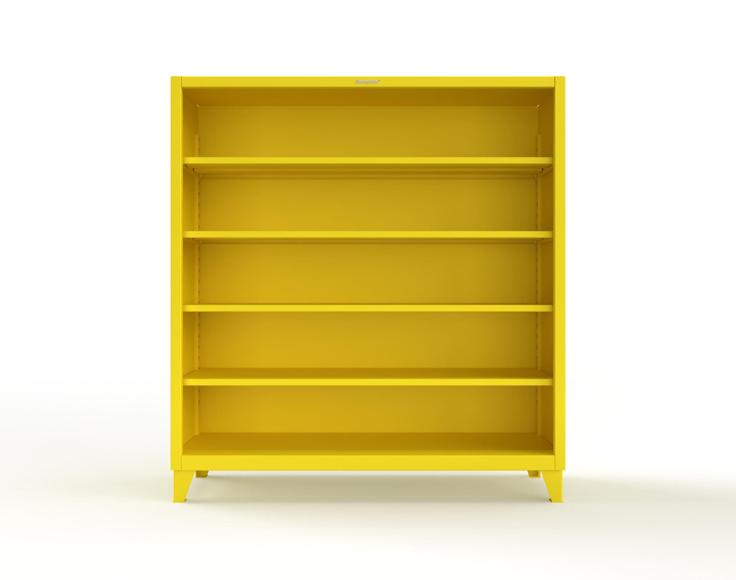Extreme Duty 12 GA Closed Shelving Unit with 4 Shelves - 72 In. W x 24 In. D x 72 In. H - 66-CSU-244-1021