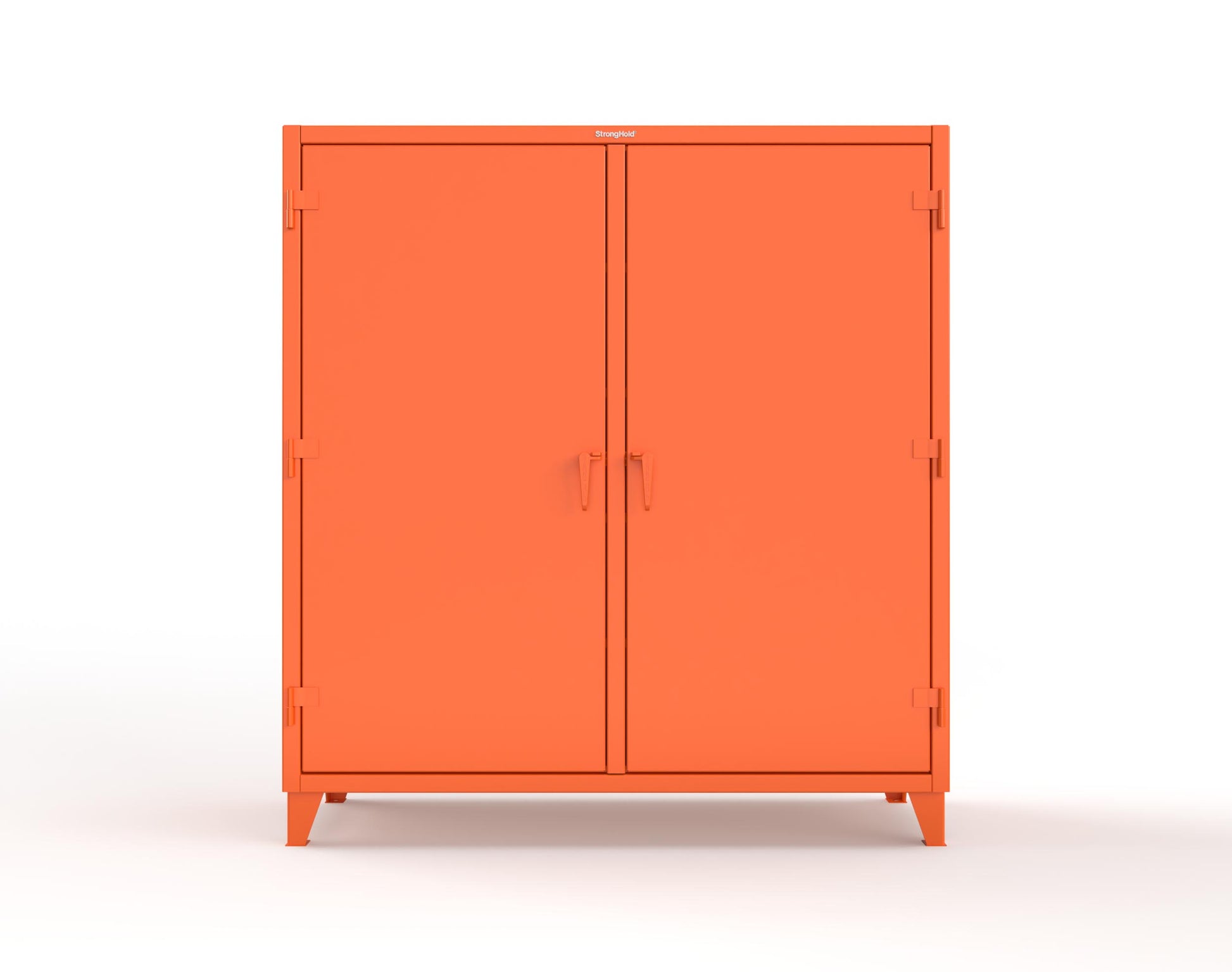 Extreme Duty 12 GA Double Shift Uniform Cabinet with 7 Drawers, 7 Shelves - 72 In. W x 24 In. D x 78 In. H - 66-DSW-247-7DB-2009