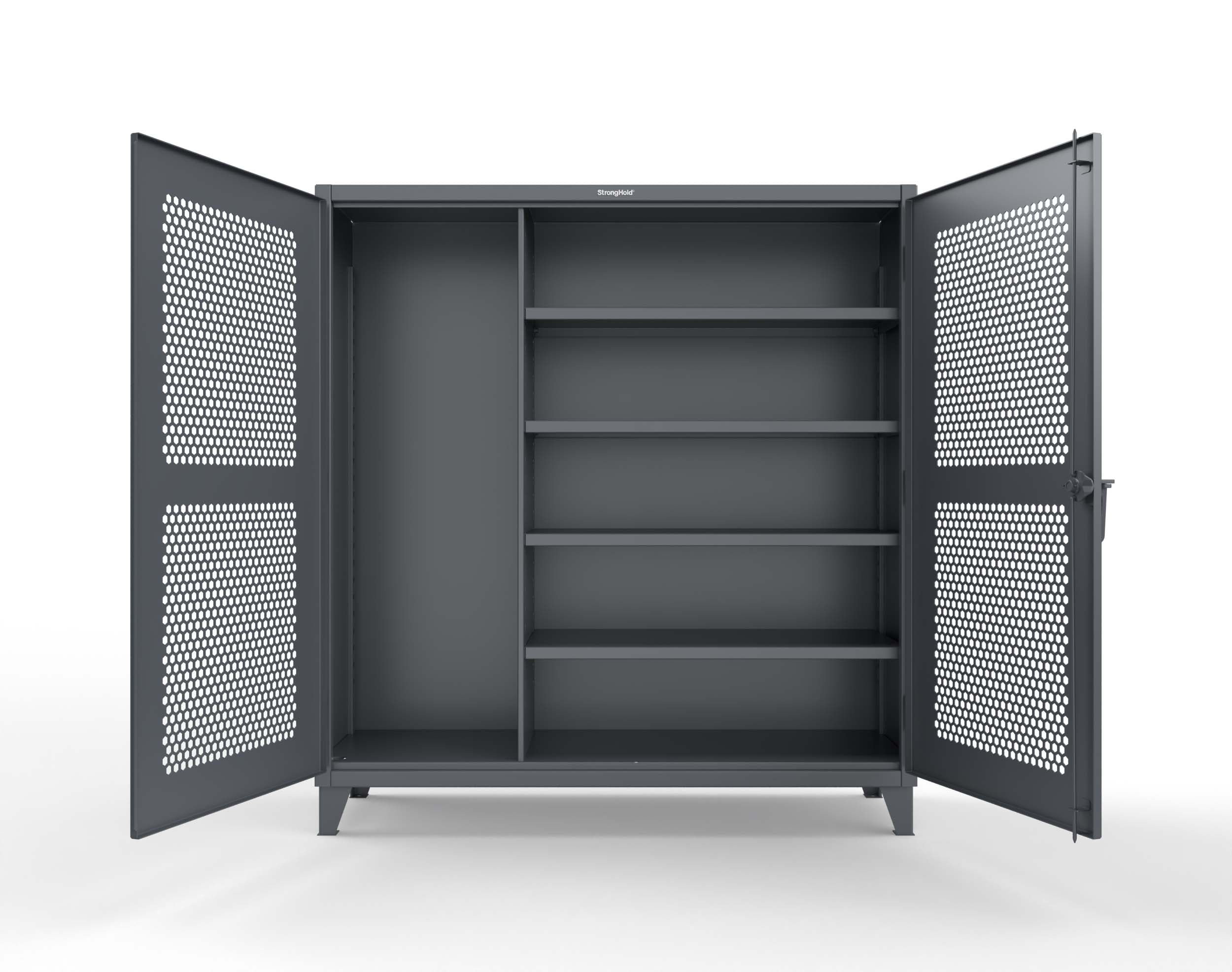 Extreme Duty 12 GA Janitorial Cabinet, 66-h-bc-244 | Strong Hold