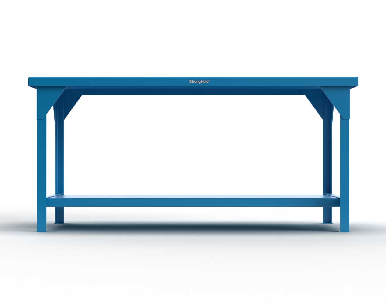11 GA Industrial Shop Table with Maple Top