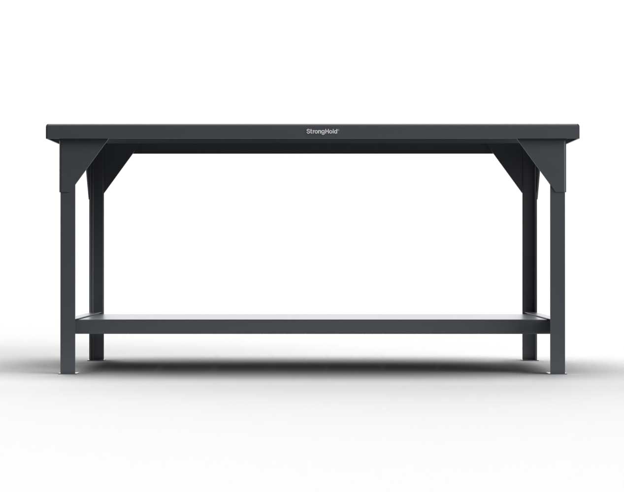 13 GA Industrial Shop Table with Maple Top