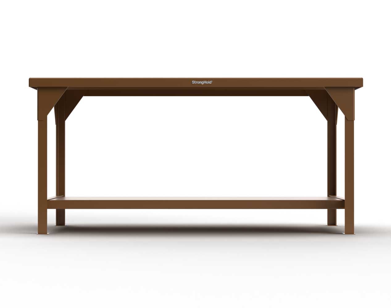 Extreme Duty 7 GA Shop Table with 1 Shelf - 72 In. W x 36 In. D x 34 In. H