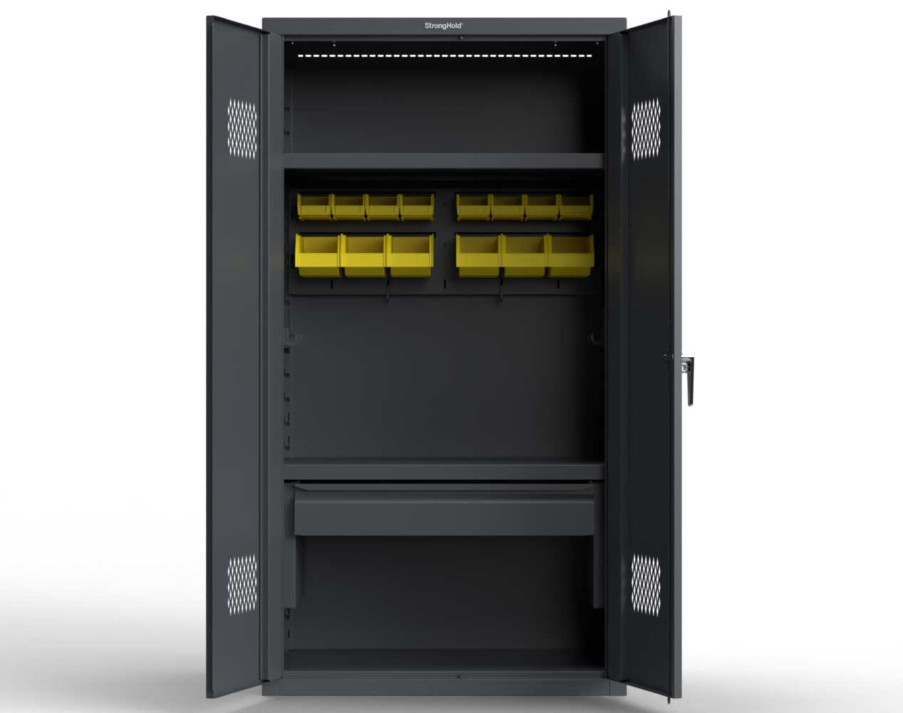 Heavy Duty 18 GA TA-50 Medical Locker - 42 in. W x 24 in. D x 78 in. H