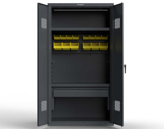 Heavy Duty 18 GA TA-50 Medical Locker - 42 in. W x 24 in. D x 78 in. H