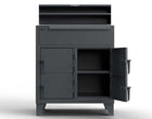 12 GA Extra Heavy Duty Shop Desk with 4 Doors