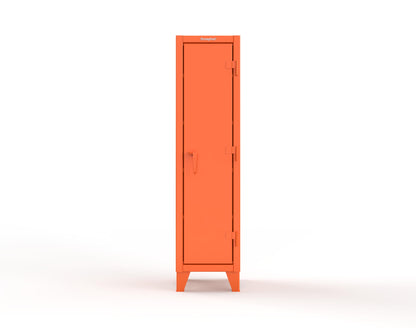 Extreme Duty 12 GA Single-Tier Locker with 1 Compartment, 4 Shelves, 18 in. W x 18in. D x 72 in. H - 1.65.6-184-2009