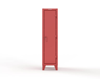 Extreme Duty 12 GA Single-Tier Locker with 1 Compartment, 4 Shelves, 18 in. W x 18in. D x 72 in. H - 1.65.6-184-3001