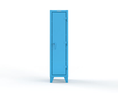 Extreme Duty 12 GA Single-Tier Locker with 1 Compartment, 4 Shelves, 18 in. W x 18in. D x 72 in. H - 1.65.6-184-5012