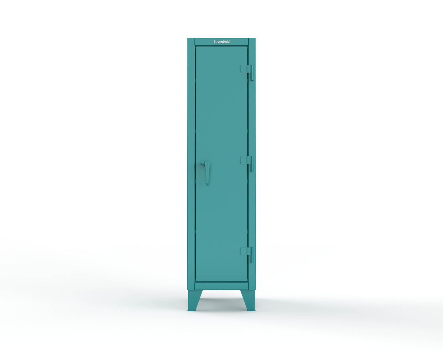 Extreme Duty 12 GA Single-Tier Locker with 1 Compartment, 4 Shelves, 18 in. W x 18in. D x 72 in. H - 1.65.6-184-5021