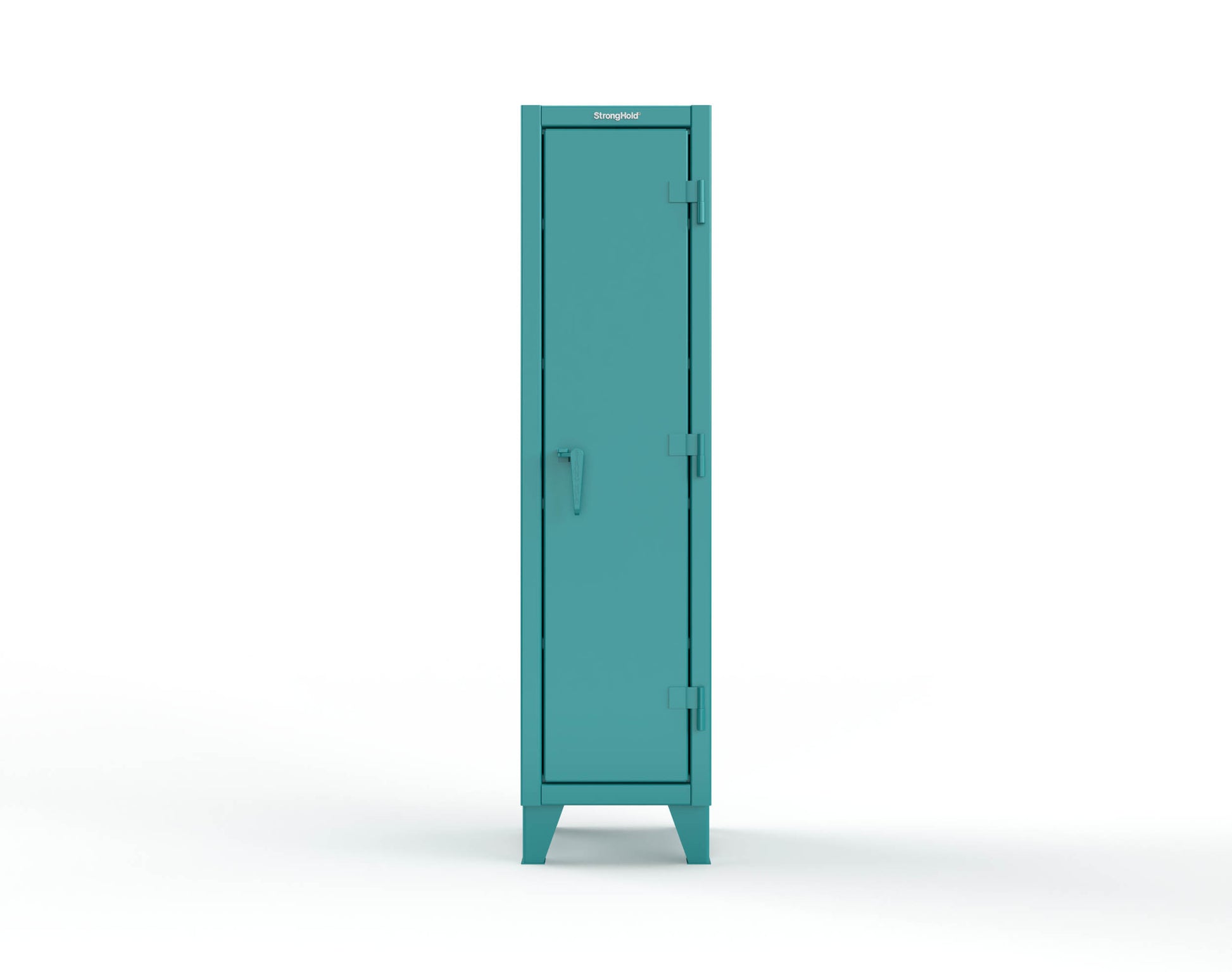 Extreme Duty 12 GA Single-Tier Locker with 1 Compartment, 4 Shelves, 18 in. W x 18in. D x 72 in. H - 1.65.6-184-5021