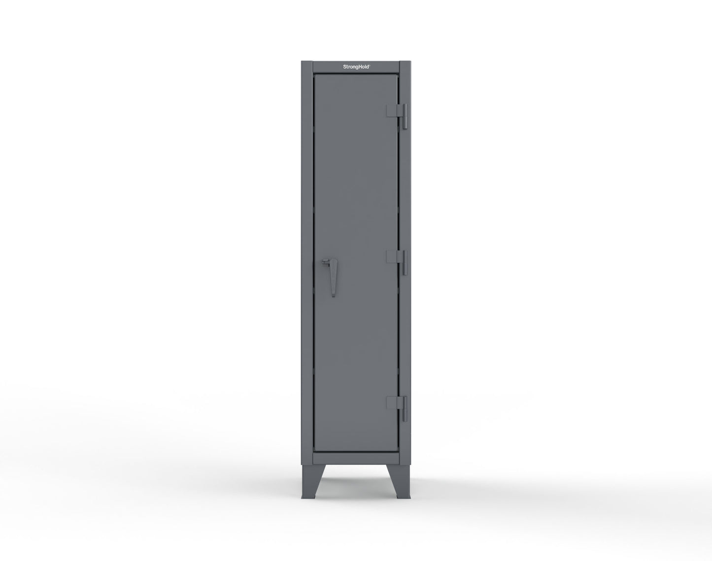 Extreme Duty 12 GA Single-Tier Locker with 1 Compartment, 4 Shelves, 18 in. W x 18in. D x 72 in. H - 1.65.6-184-7024