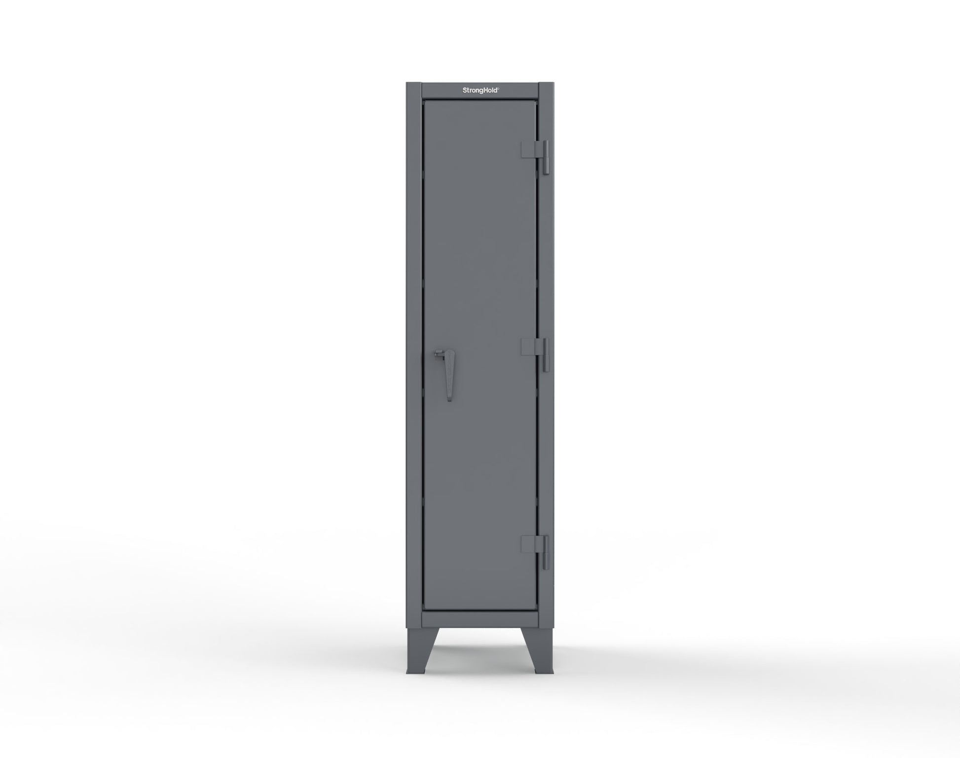 Extreme Duty 12 GA Single-Tier Locker with 1 Compartment, 4 Shelves, 18 in. W x 18in. D x 72 in. H - 1.65.6-184-7024