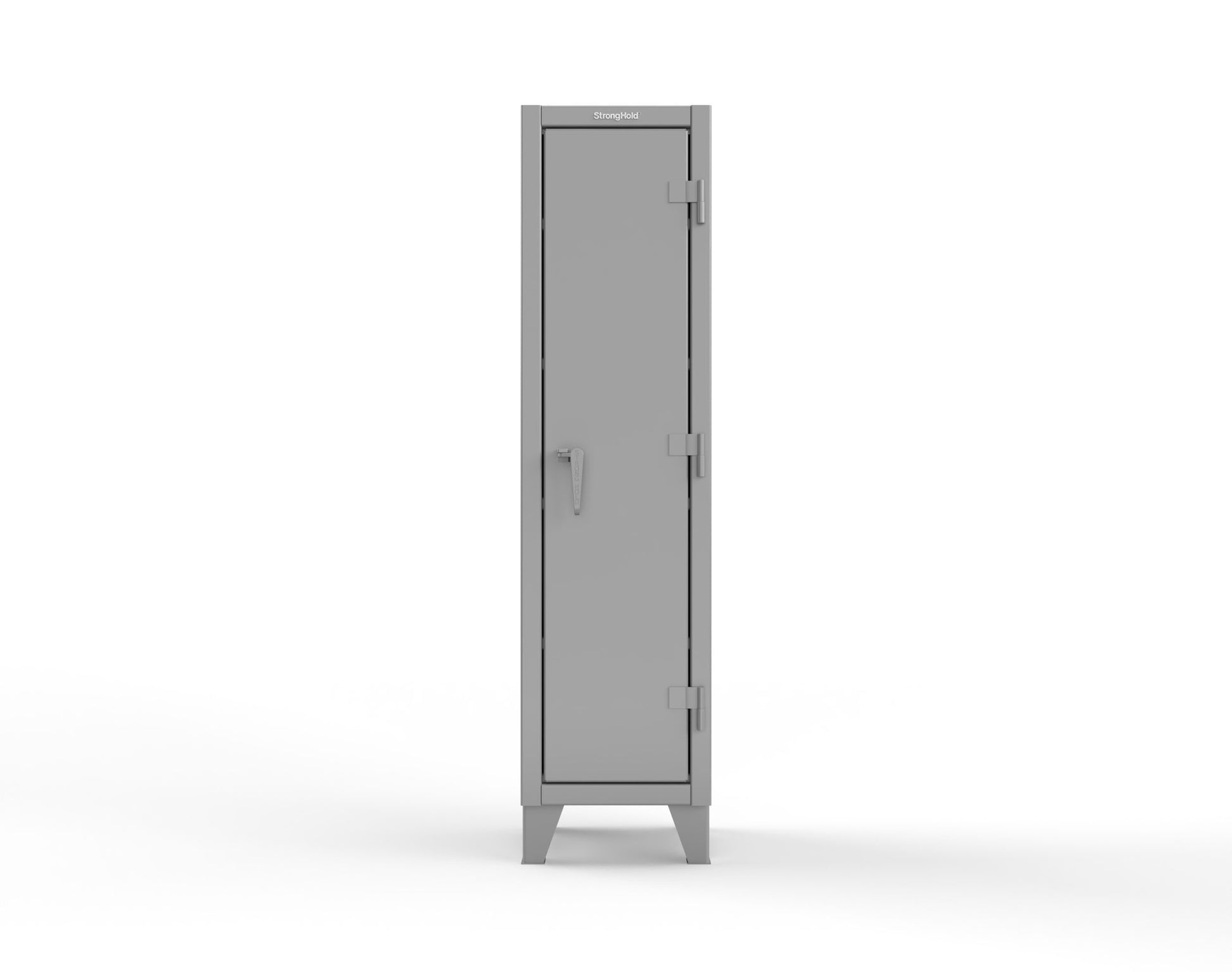 Extreme Duty 12 GA Single-Tier Locker with 1 Compartment, 4 Shelves, 18 in. W x 18in. D x 72 in. H - 1.65.6-184-7037