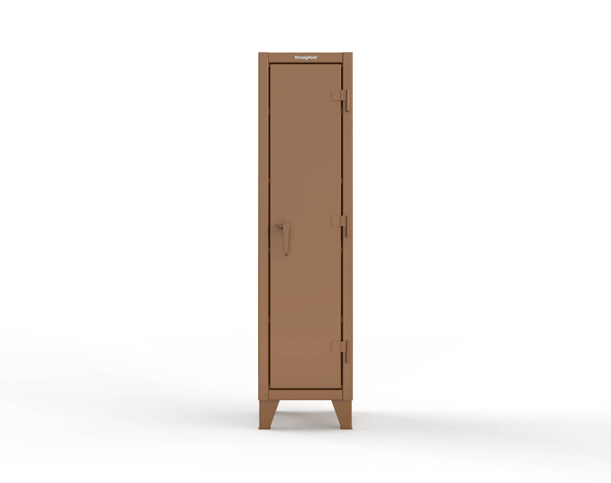 Extreme Duty 12 GA Single-Tier Locker with 1 Compartment, 4 Shelves, 18 in. W x 18in. D x 72 in. H - 1.65.6-184-8008