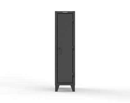 Extreme Duty 12 GA Single-Tier Locker with 1 Compartment, 4 Shelves, 18 in. W x 18in. D x 72 in. H - 1.65.6-184-9005