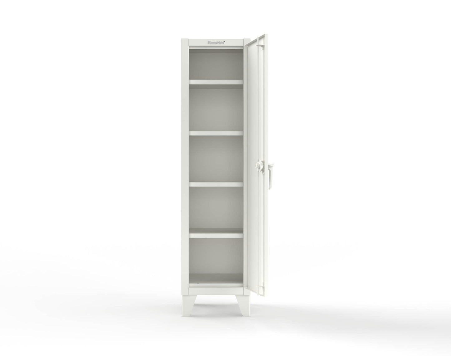 Extreme Duty 12 GA Single-Tier Locker with 1 Compartment, 4 Shelves, 18 in. W x 18in. D x 72 in. H - 1.65.6-184-9003
