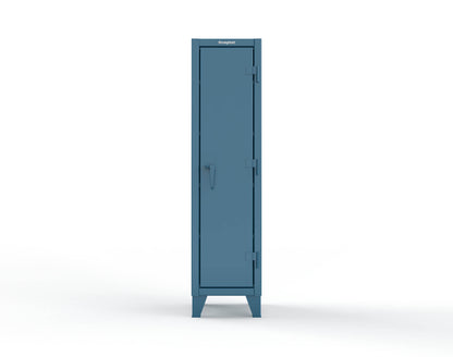 Extreme Duty 12 GA Single-Tier Locker with 1 Compartment, 4 Shelves, 18 in. W x 18in. D x 72 in. H - 1.65.6-184-5001