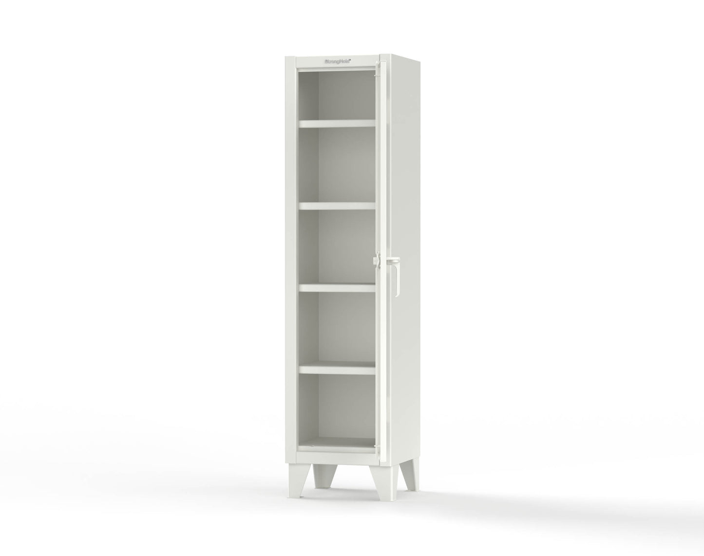 Extreme Duty 12 GA Single-Tier Locker with 1 Compartment, 4 Shelves, 18 in. W x 18in. D x 72 in. H - 1.65.6-184-9003