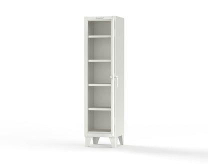 Extreme Duty 12 GA Single-Tier Locker with 1 Compartment, 4 Shelves, 18 in. W x 18in. D x 72 in. H - 1.65.6-184-9003