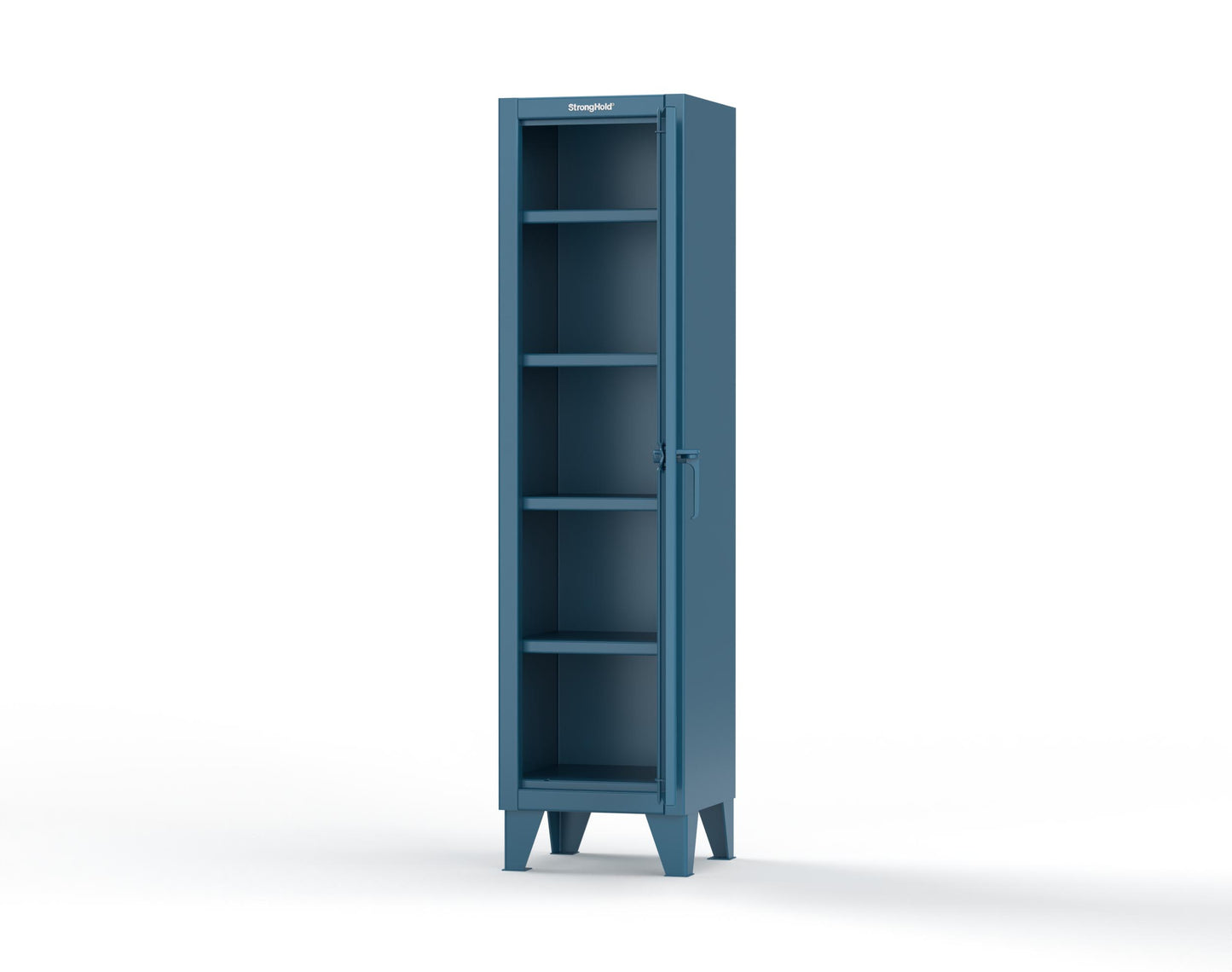 Extreme Duty 12 GA Single-Tier Locker with 1 Compartment, 4 Shelves, 18 in. W x 18in. D x 72 in. H - 1.65.6-184-5001
