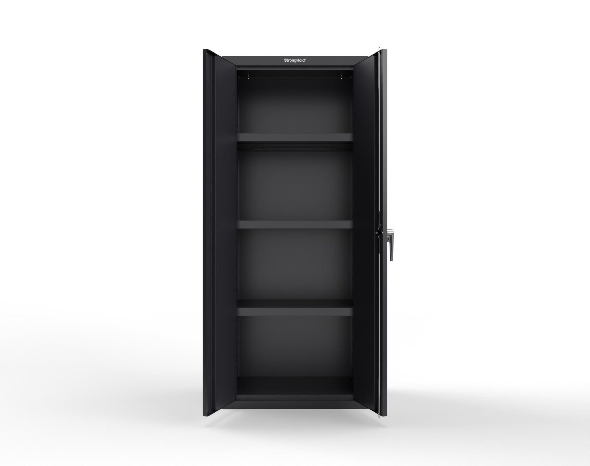 Heavy Duty 18 GA Cabinet with 3 Shelves - 30 in. W x 18 in. D x 72 in. H - 2.66-183-P-9005