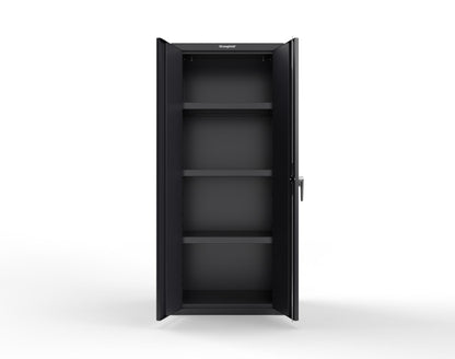 Heavy Duty 18 GA Cabinet with 3 Shelves - 30 in. W x 18 in. D x 72 in. H - 2.66-183-P-9005