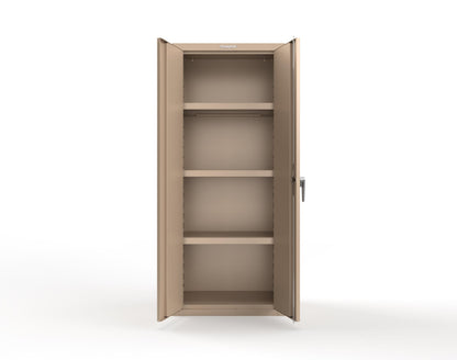 Heavy Duty 18 GA Cabinet with 3 Shelves - 30 in. W x 18 in. D x 72 in. H - 2.66-183-P-1019