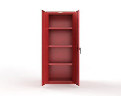 Heavy Duty 18 GA Cabinet with 3 Shelves - 30 in. W x 18 in. D x 72 in. H - 2.66-183-P-3001