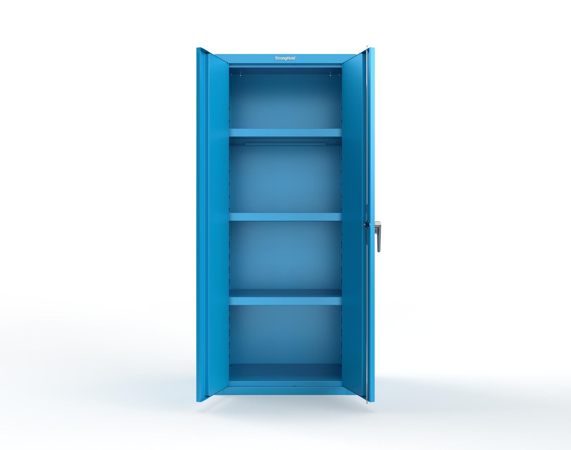 Heavy Duty 18 GA Cabinet with 3 Shelves - 30 in. W x 18 in. D x 72 in. H - 2.66-183-P-5012