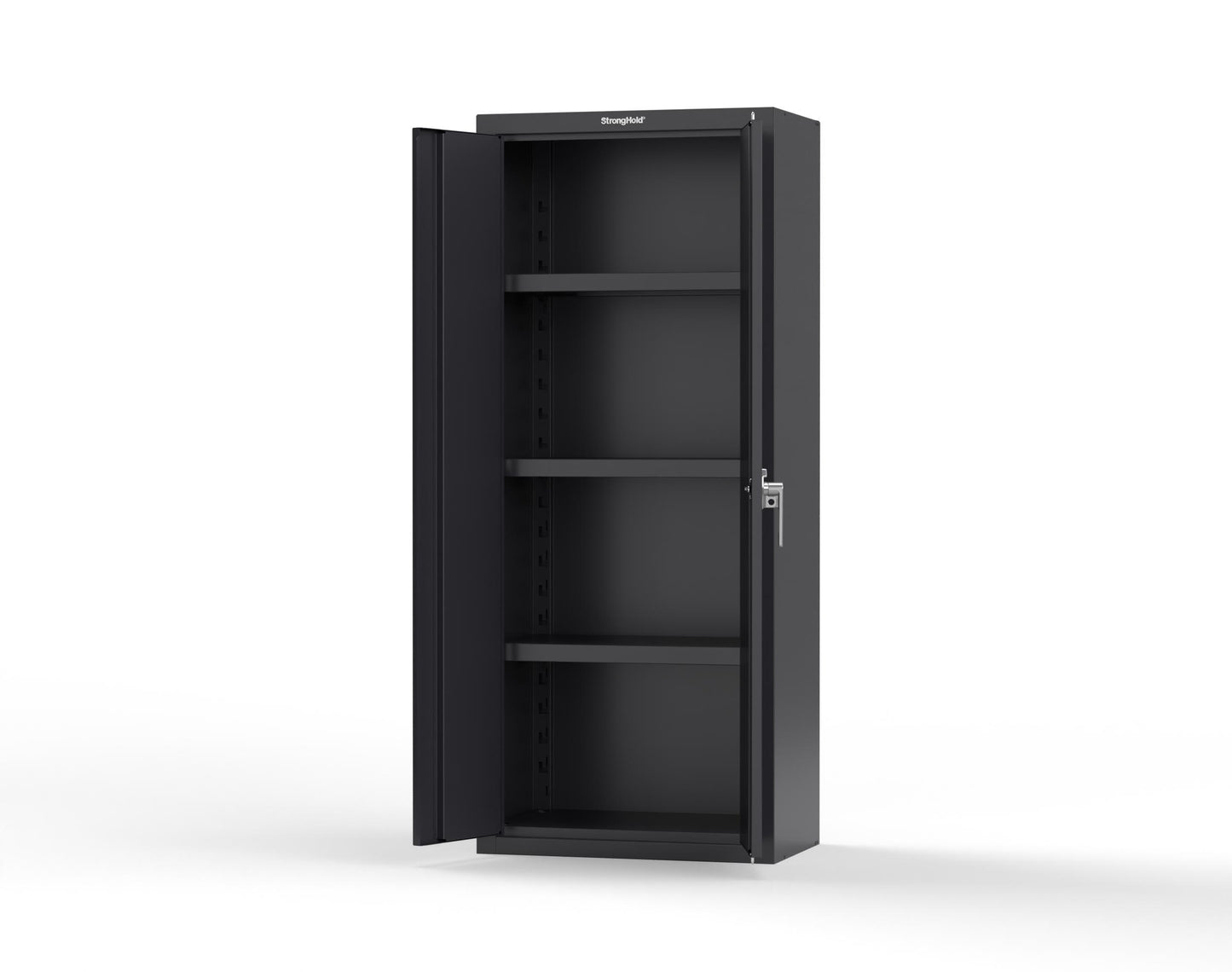Heavy Duty 18 GA Cabinet with 3 Shelves - 30 in. W x 18 in. D x 72 in. H - 2.66-183-P-9005