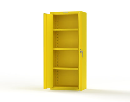 Heavy Duty 18 GA Cabinet with 3 Shelves - 30 in. W x 18 in. D x 72 in. H - 2.66-183-P-1021