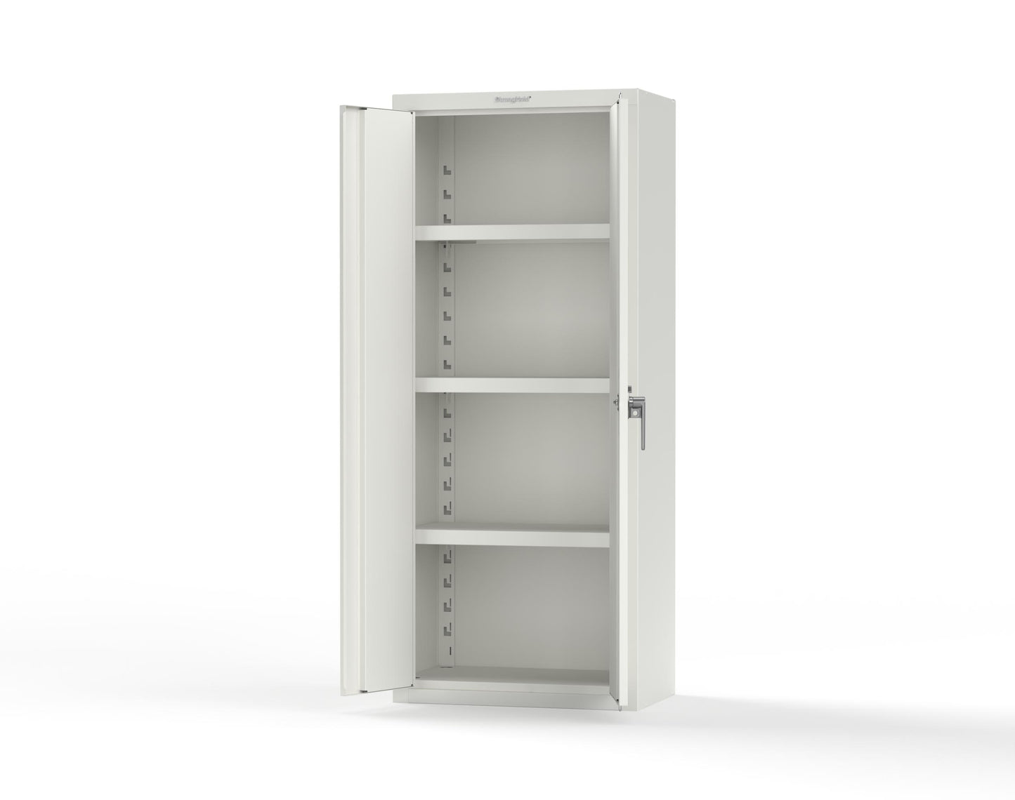 Heavy Duty 18 GA Cabinet with 3 Shelves - 30 in. W x 18 in. D x 72 in. H - 2.66-183-P-9003
