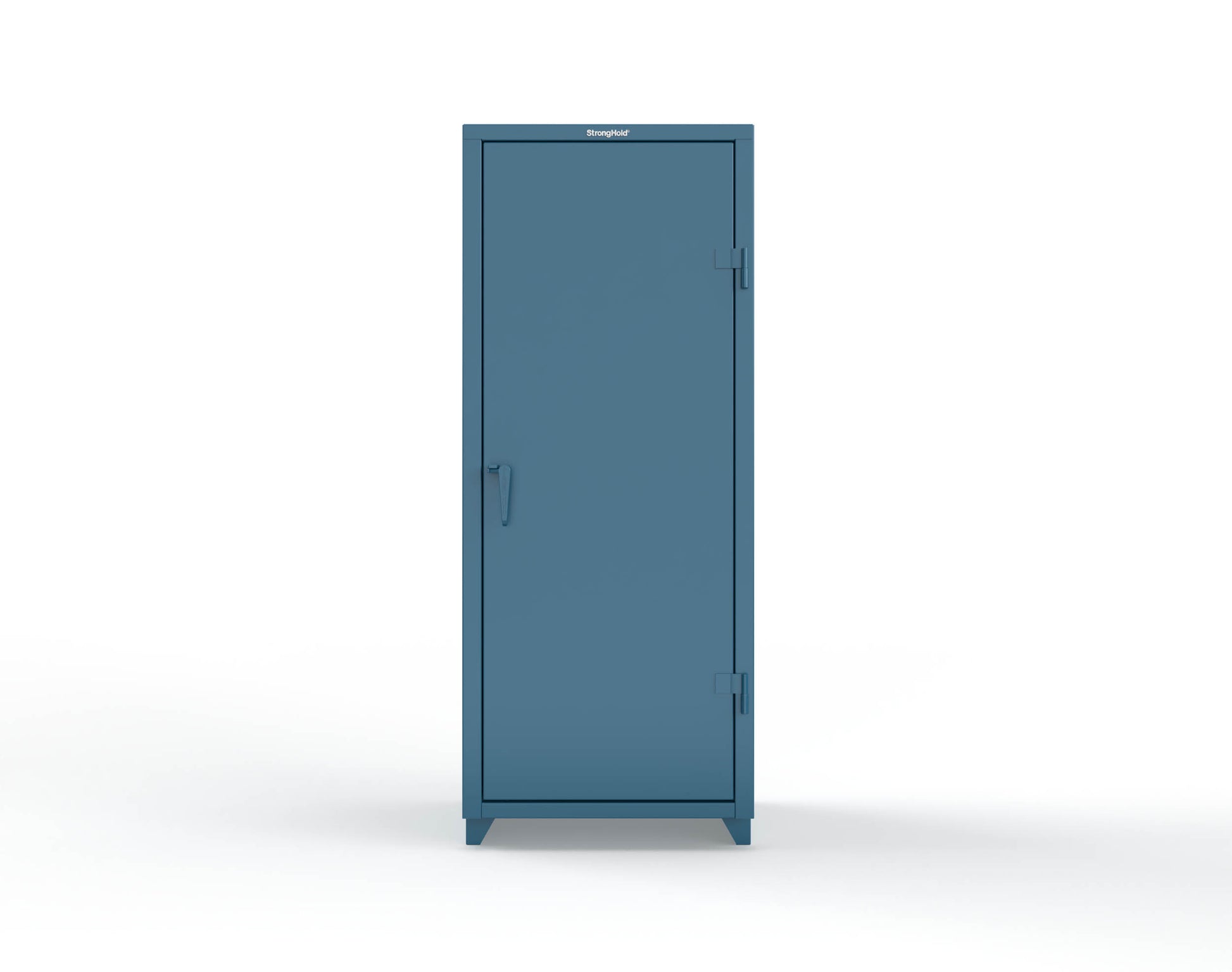 Extra Heavy Duty 14 GA Single Door Cabinet with 3 Shelves - 30 in. W x 24 in. D x 75 in. H - 2.66-1D-243-L-5001