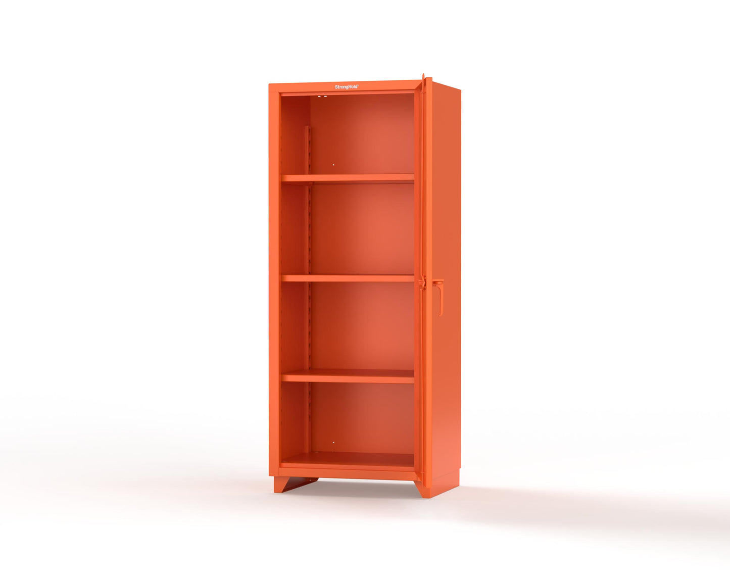 Extra Heavy Duty 14 GA Single Door Cabinet with 3 Shelves - 30 in. W x 24 in. D x 75 in. H - 2.66-1D-243-L-2009