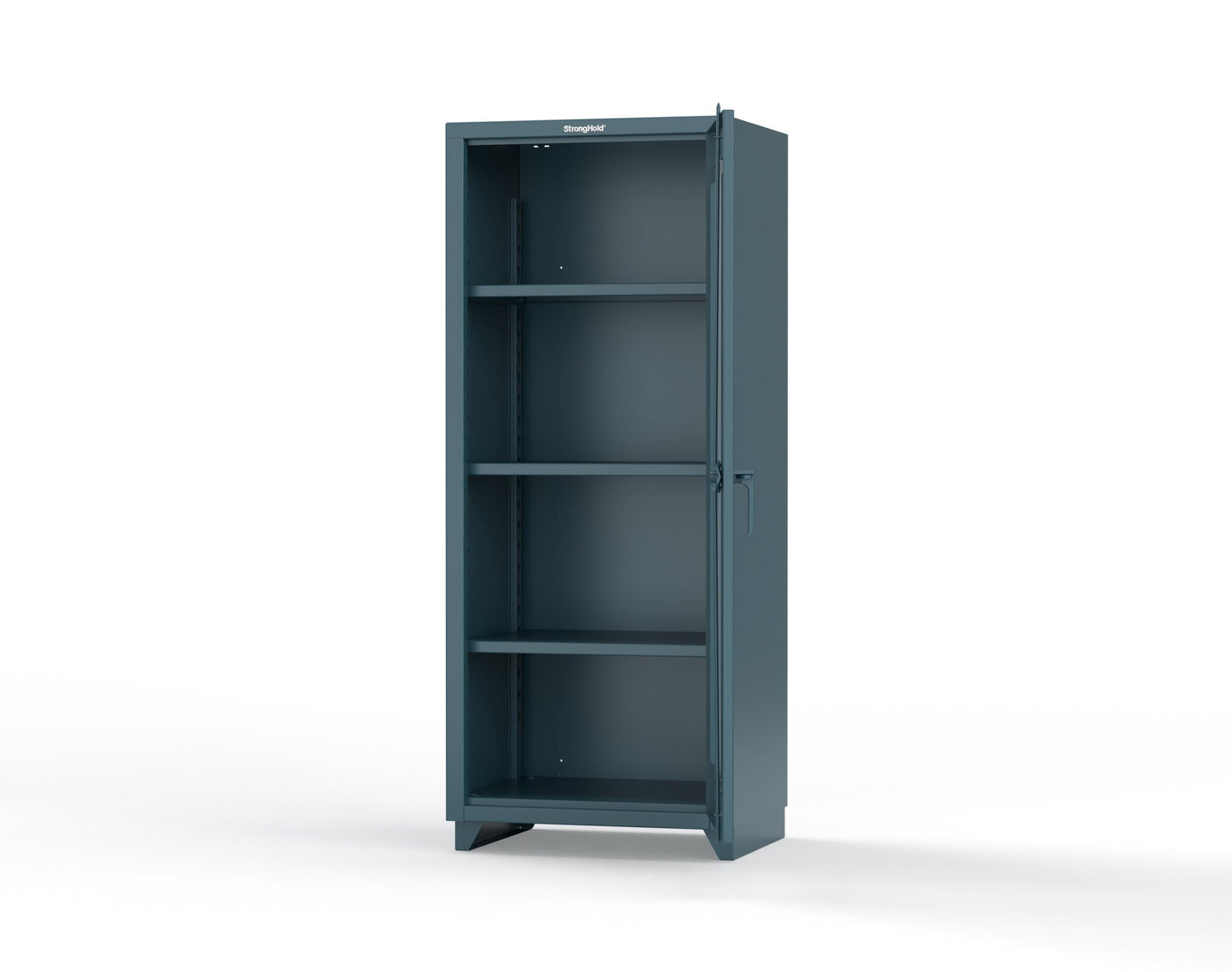 Extra Heavy Duty 14 GA Clearview Cabinet, Single Door - 30 In. W x 24 In. D x 75 In. H - 2.66-1LD-243-L-5001