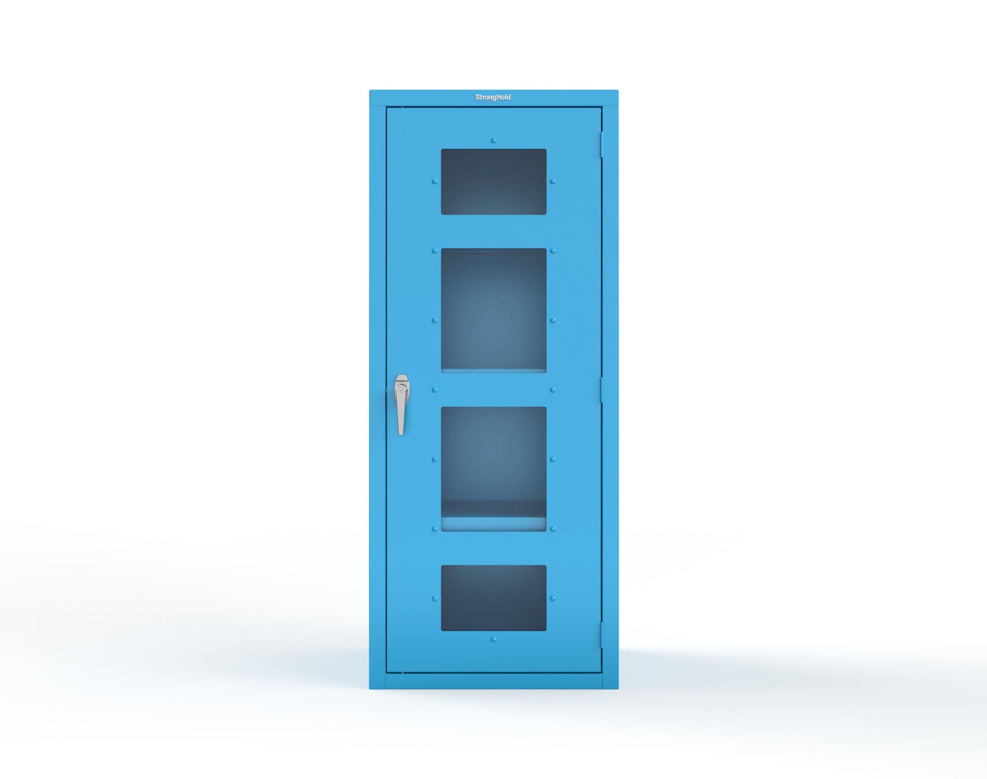 Heavy Duty 18 GA Cabinet with a Clearview Door - 30 in. W x 24 in. D x 72 in. H - 2.66-1LD-243-P-5012