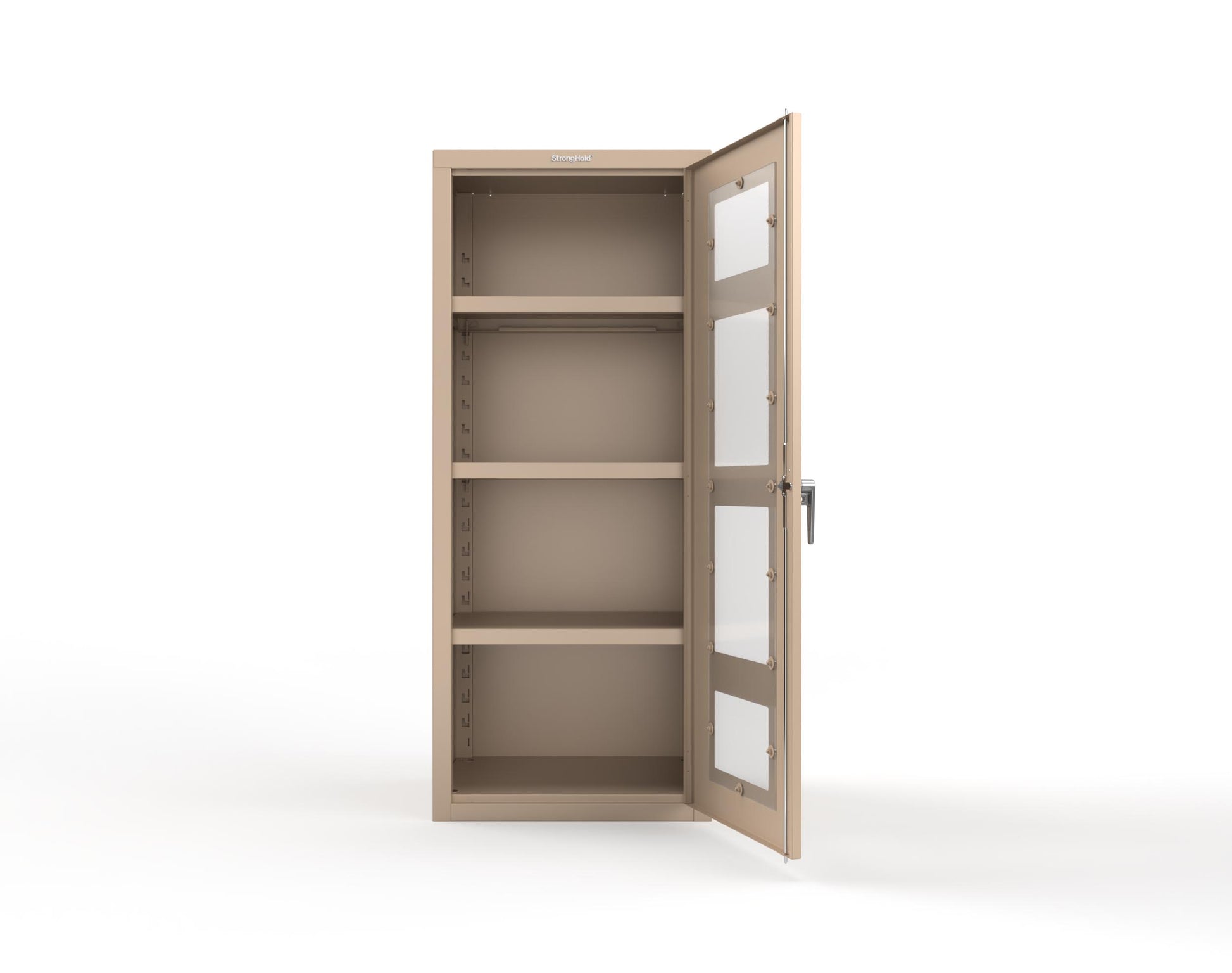 Heavy Duty 18 GA Cabinet with a Clearview Door - 30 in. W x 24 in. D x 72 in. H - 2.66-1LD-243-P-1019