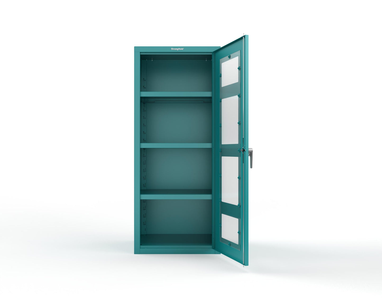 Heavy Duty 18 GA Cabinet with a Clearview Door - 30 in. W x 24 in. D x 72 in. H - 2.66-1LD-243-P-5021