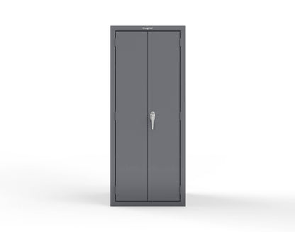 Heavy Duty 18 GA Cabinet with 3 Drawers and 3 Shelves - 30 in. W x 24 in. D x 72 in. H - 2.66-243-3DB-P-7024