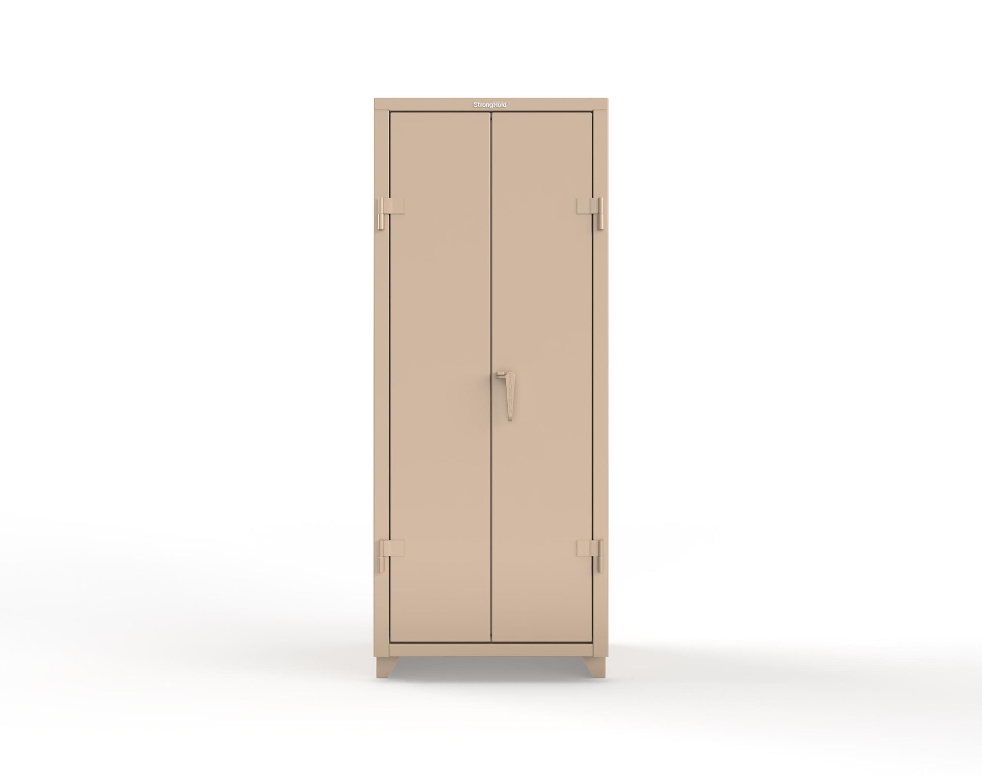 Extra Heavy Duty 14 GA Cabinet with 3 Shelves - 30 in. W x 24 in. D x 75 in. H - 2.66-243-L-1019
