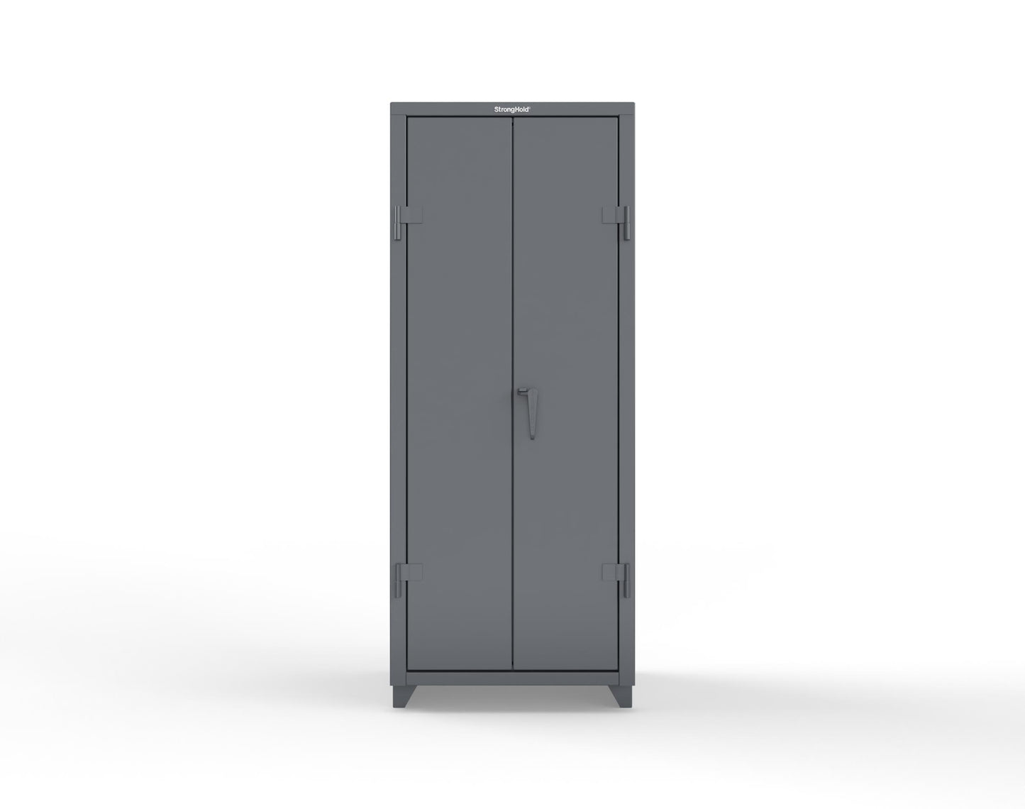 Extra Heavy Duty 14 GA Cabinet with 3 Shelves - 30 in. W x 24 in. D x 75 in. H - 2.66-243-L-7024