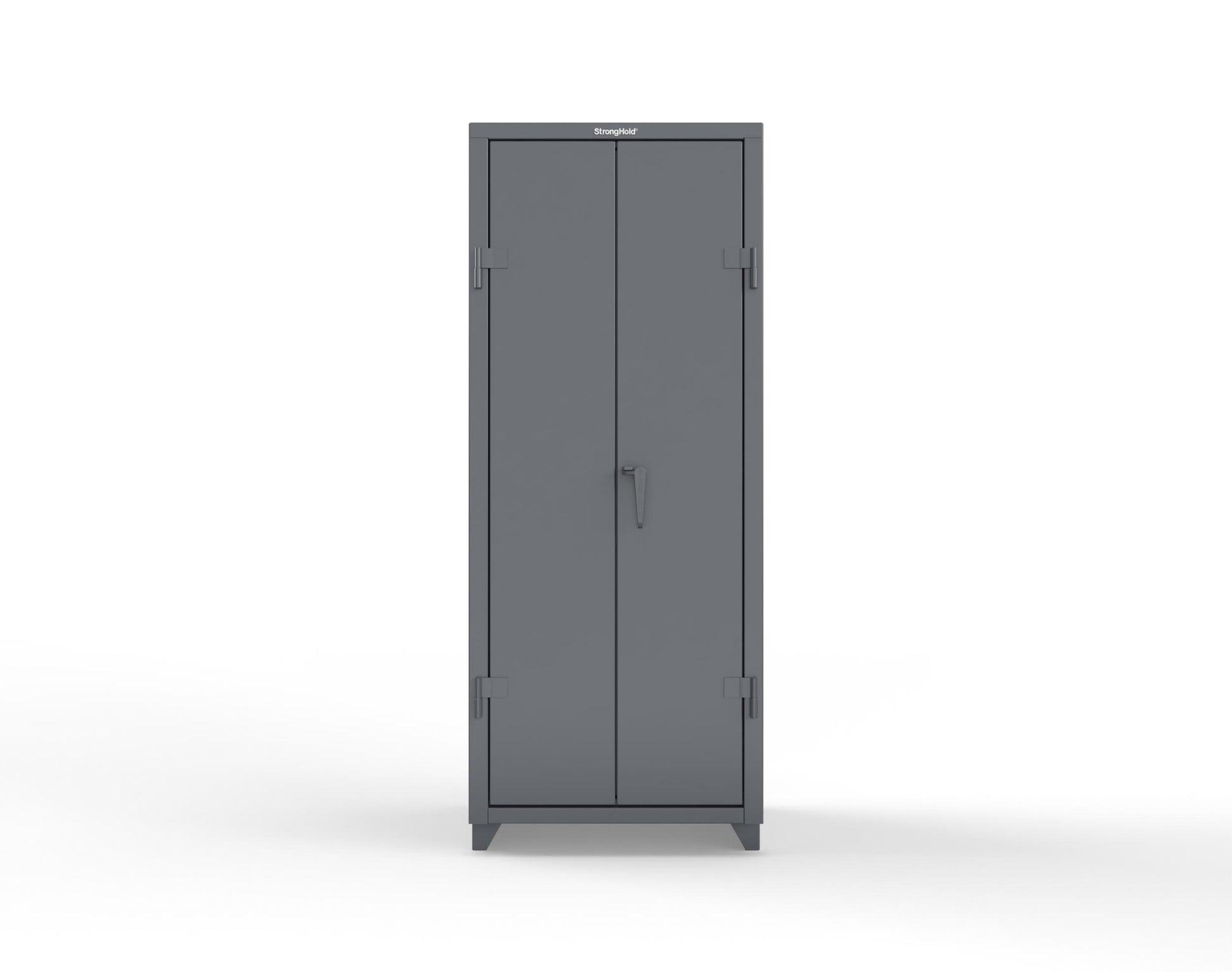 Extra Heavy Duty 14 GA Cabinet with 3 Shelves - 30 in. W x 24 in. D x 75 in. H - 2.66-243-L-7024