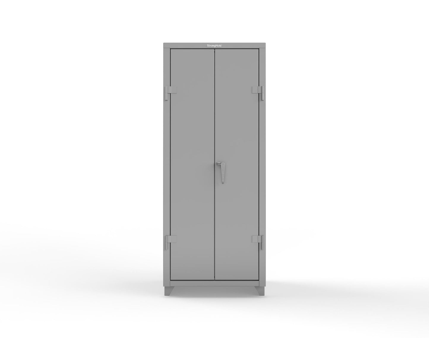 Extra Heavy Duty 14 GA Cabinet with 3 Shelves - 30 in. W x 24 in. D x 75 in. H - 2.66-243-L-7037