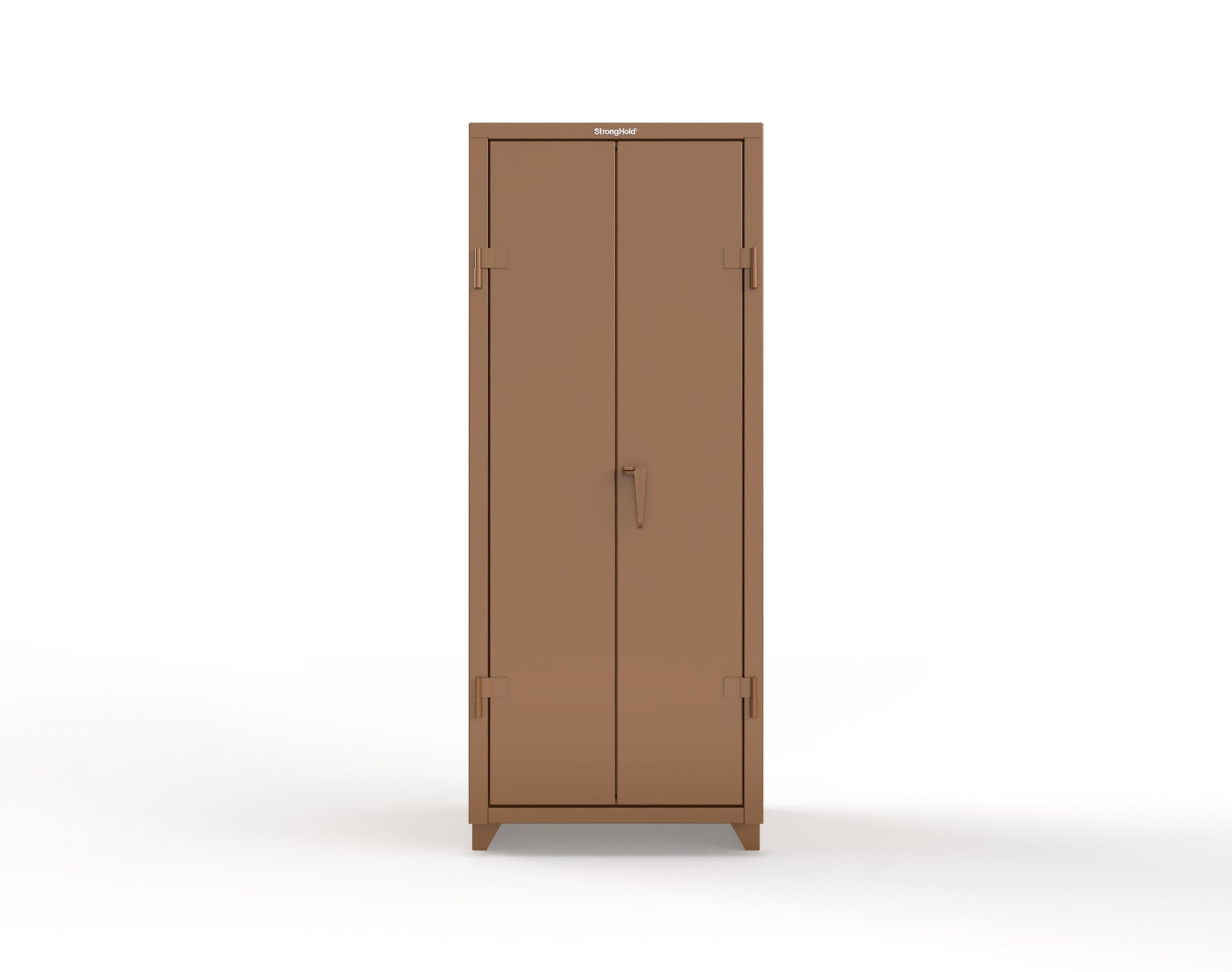 Extra Heavy Duty 14 GA Cabinet with 3 Shelves - 30 in. W x 24 in. D x 75 in. H - 2.66-243-L-8008
