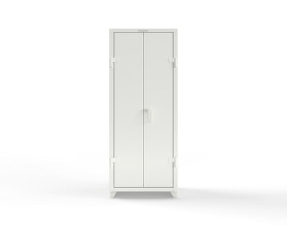Extra Heavy Duty 14 GA Cabinet with 3 Shelves - 30 in. W x 24 in. D x 75 in. H - 2.66-243-L-9003