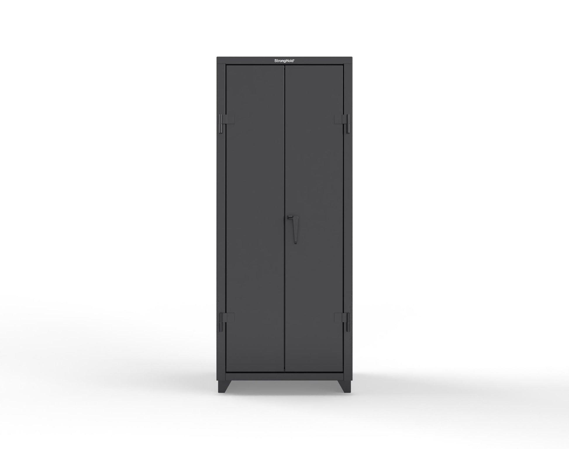 Extra Heavy Duty 14 GA Cabinet with 3 Shelves - 30 in. W x 24 in. D x 75 in. H - 2.66-243-L-9005